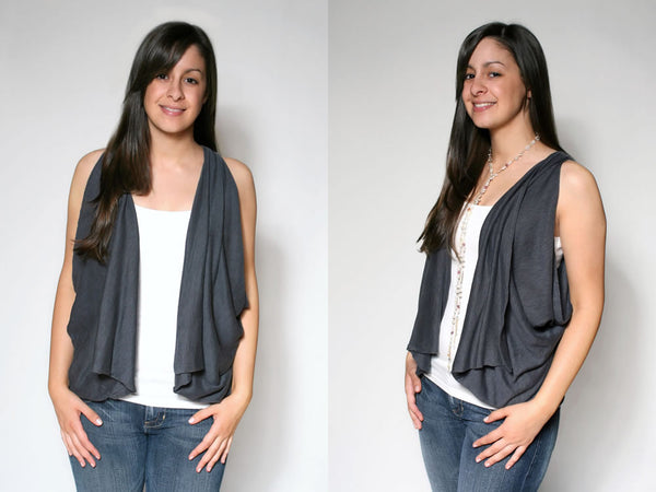 Christopher Fischer Linen Vest OSFM - Batyana Boutique
 - 1
