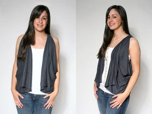 Christopher Fischer Linen Vest OSFM - Batyana Boutique
 - 2