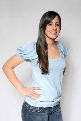 Christopher Fischer Fine Knit U Neck Top - Batyana Boutique
 - 1