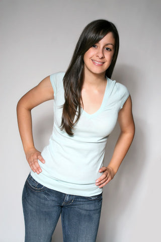 Christopher Fischer V Neck Tee - Batyana Boutique
 - 1
