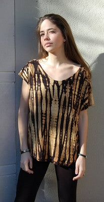 Fighting Eel Ulla Tiger Stripe Top - Batyana Boutique
 - 2