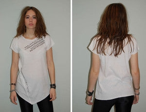 Julie Park Numbers Tee - Batyana Boutique
 - 2