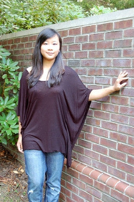 Midi Butterfly Tee with Pocket - Batyana Boutique
 - 1
