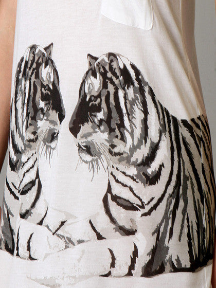 Torn by Ronny Kobo - Ari Bengali Tigers Tank Top - Batyana Boutique
 - 2