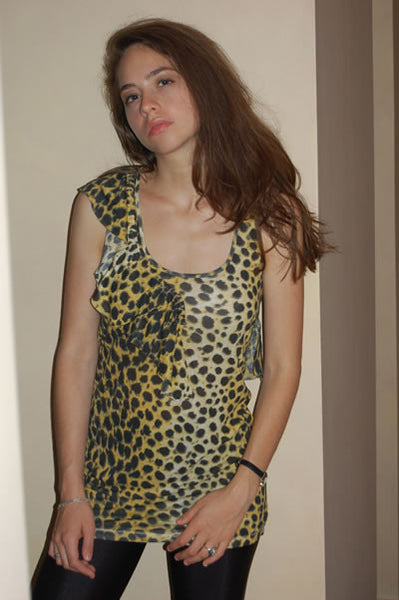 Torn by Ronny Kobo - Maryanne Cheetah Tank Top - Batyana Boutique
 - 3