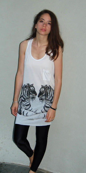 Torn by Ronny Kobo - Ari Bengali Tigers Tank Top - Batyana Boutique
 - 4