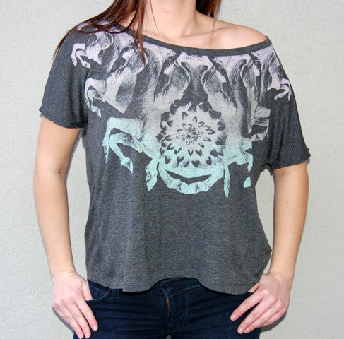 WKSHP - Workshop Horse Kaleidoscope Tee - Batyana Boutique
